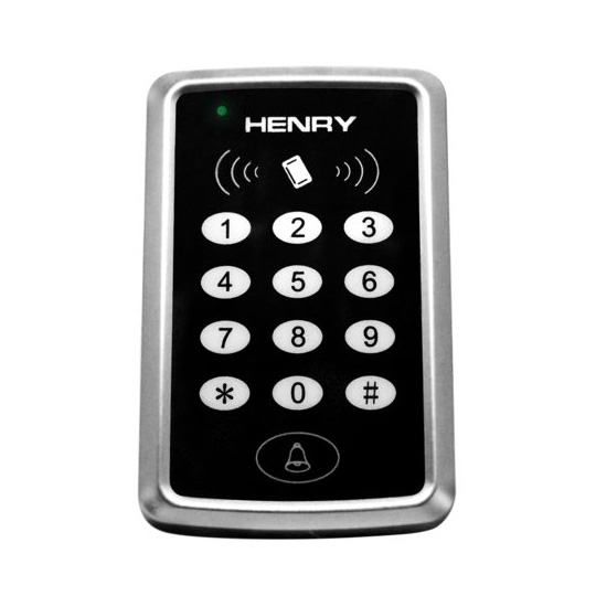 Controle de Acesso Light Black Henry