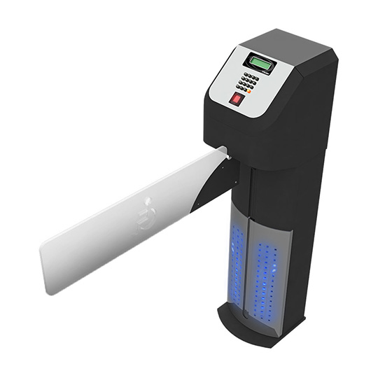 Catraca de Acesso Pedestal Para Cadeirantes Com Proximidade Lumen SF Henry